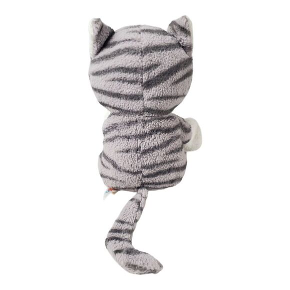 Circo Target Tabby Kitty Cat Gray Striped 7" Sitting Kitten Lovey Plush Toy 2012 - Picture 4 of 10